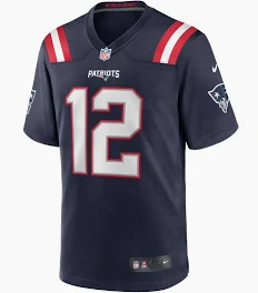 Tom Brady Jersey #12
